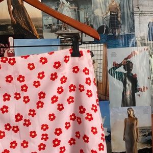 floral printed skirt SIZE 8/10 🌸